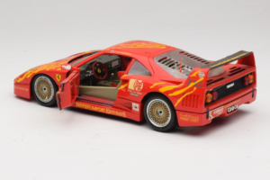 Ferrari F40 Evoluzione #3 Brummel Rød 1987 Bburago 1:18 3022-P2 Metal — billede 5 af 8