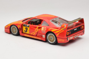 Ferrari F40 Evoluzione #3 Brummel Rød 1987 Bburago 1:18 3022-P2 Metal — billede 7 af 8