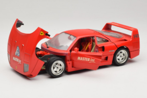 Ferrari F40 Evoluzione Rød Master Line Bburago 1:18 3042-M1 Metal — billede 2 af 8