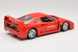 Ferrari F40 Evoluzione Rød Master Line Bburago 1:18 3042-M1 Metal — billede 3 af 8