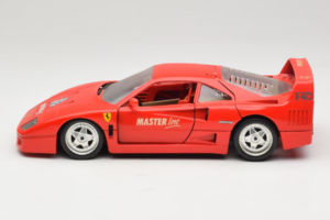 Ferrari F40 Evoluzione Rød Master Line Bburago 1:18 3042-M1 Metal — billede 4 af 8