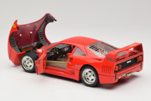 Ferrari F40 Evoluzione Rød Master Line Bburago 1:18 3042-M1 Metal — billede 5 af 8