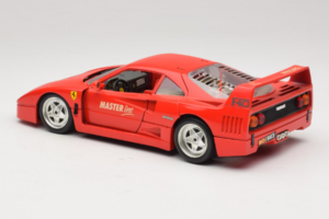 Ferrari F40 Evoluzione Rød Master Line Bburago 1:18 3042-M1 Metal — billede 7 af 8