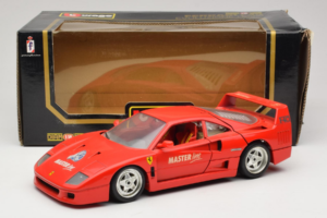 Ferrari F40 Evoluzione Rød Master Line Bburago 1:18 3042-M1 Metal — billede 8 af 8