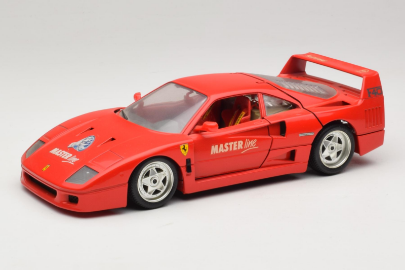 Ferrari F40 Evoluzione Rød Master Line Bburago 1:18 3042-M1 Metal