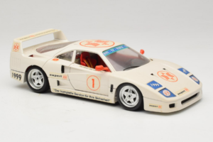 Ferrari F40 #1 Expert Hvid 1987 Bburago 1:18 3332-W2 Metal — billede 6 af 8