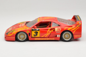 Ferrari F40 #3 F. Kroymans Ferrari Imports Kroymans BBS Wheels Rød 1987 Bburago 1:18 3032-H1 Metal — billede 4 af 8