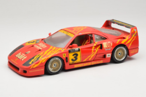 Ferrari F40 #3 F. Kroymans Ferrari Imports Kroymans BBS Wheels Rød 1987 Bburago 1:18 3032-H1 Metal
