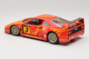 Ferrari F40 #3 F. Kroymans Ferrari Imports Kroymans BBS Wheels Rød 1987 Bburago 1:18 3032-H1 Metal — billede 7 af 8