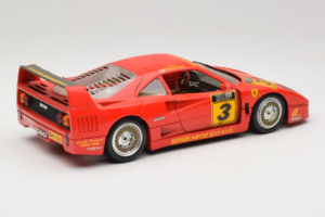 Ferrari F40 Kroymans #3 D. Waaijenberg Begrænset Udgave 1994 Bburago 1:18 3032-L2 Metal — billede 3 af 8