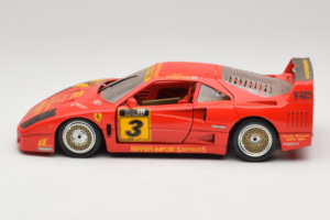 Ferrari F40 Kroymans #3 D. Waaijenberg Begrænset Udgave 1994 Bburago 1:18 3032-L2 Metal — billede 4 af 8