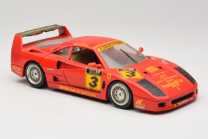 Ferrari F40 Kroymans #3 D. Waaijenberg Begrænset Udgave 1994 Bburago 1:18 3032-L2 Metal — billede 6 af 8