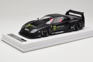 Ferrari F40 LB Works Monster Energy Matt Black BBA 1:18 REMC026 Resin — billede 2 af 7