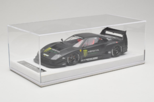 Ferrari F40 LB Works Monster Energy Matt Black BBA 1:18 REMC026 Resin — billede 6 af 7