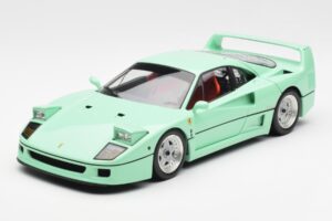 Ferrari F40 Mintgrøn Kyosho 1:18 08416MG Metal — billede 3 af 10