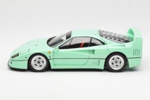 Ferrari F40 Mintgrøn Kyosho 1:18 08416MG Metal — billede 6 af 10
