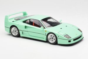 Ferrari F40 Mintgrøn Kyosho 1:18 08416MG Metal — billede 8 af 10