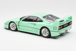 Ferrari F40 Mintgrøn Kyosho 1:18 08416MG Metal — billede 9 af 10