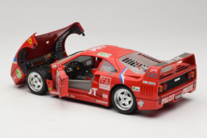 Ferrari F40 LM Pilot #34 Ferte / Thavenin / Palau 24 Hours of Le Mans 1995 Rød Bburago 1:18 3032-P3 Metal — billede 5 af 8