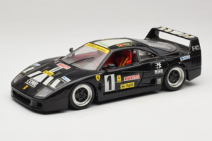 Ferrari F40 Pirelli Agip #1 Sort Bburago 1:18 3332-B1 Metal