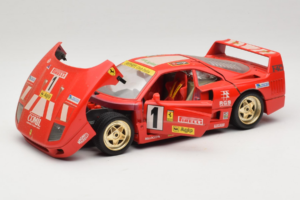 Ferrari F40 Evoluzione #1 Pirelli Agip Rød med Gyldne Hjul 1992 Bburago 1:18 3042-P2 Metal — billede 2 af 8