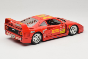 Ferrari F40 Pirelli BBS Rød Bburago 1:18 3032-P4 Metal — billede 3 af 8