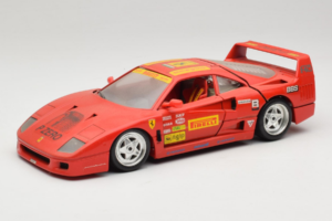 Ferrari F40 Pirelli BBS Rød Bburago 1:18 3032-P4 Metal