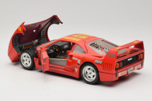 Ferrari F40 Pirelli BBS Rød Bburago 1:18 3032-P4 Metal — billede 5 af 8