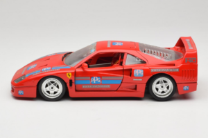 Ferrari F40 PPG Auto Refinish Rød Bburago 1:18 3332-P1 Metal — billede 4 af 8