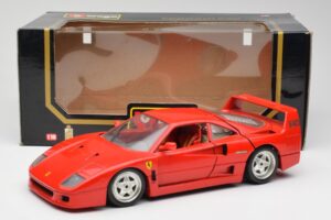 Ferrari F40 Rød Bburago 1:18 3032 Metal — billede 8 af 8