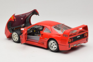 Ferrari F40 Rød Diamond Edition Bburago 1:18 3022-P1 Metal — billede 5 af 8
