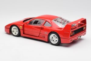 Ferrari F40 Rød Hot Wheels 1:18 23911 Metal — billede 7 af 8