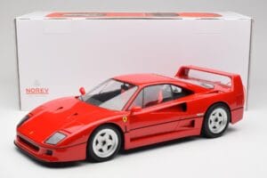 Ferrari F40 Rød Norev 1:12 127900 Metal — billede 6 af 6