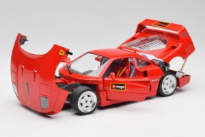 Ferrari F40 Rød Bburago 1:18 3332 Metal — billede 2 af 8