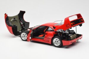 Ferrari F40 Rød Kyosho 1:18 08416R2 Metal — billede 7 af 10