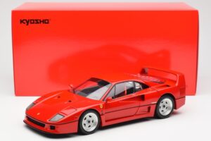 Ferrari F40 Rød Kyosho 1:18 08416R2 Metal — billede 10 af 10