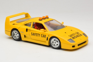Ferrari F40 Safety Car Gul Bburago 1:18 3032-Y2 Metal — billede 6 af 8