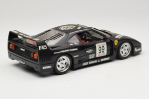 Ferrari F40 Seco #99 Lesseps / Charriol / Balandras Sort Bburago 1:18 3032-B3 Metal — billede 3 af 8