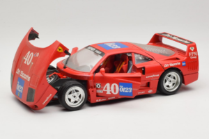 Ferrari F40 #40 the0123 Rød 1987 Bburago 1:18 3332-P5 Metal — billede 2 af 8