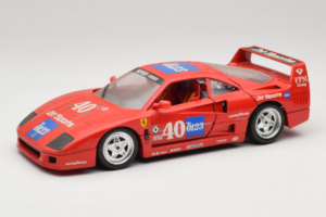 Ferrari F40 #40 the0123 Rød 1987 Bburago 1:18 3332-P5 Metal