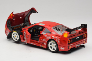 Ferrari F40 LM Unisys #59 Ota / P. Nappi / R. Donovan 24 Hours of Le Mans 1996 Bburago 1:18 3032-U1 Metal — billede 5 af 8