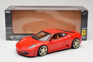 Ferrari F430 Rød Hot Wheels 1:18 G7160 Metal — billede 8 af 8