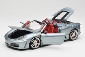 Ferrari F430 Spider Blue Metallic Hot Wheels 1:18 H3074 Metal — billede 2 af 8