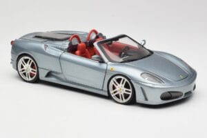 Ferrari F430 Spider Blue Metallic Hot Wheels 1:18 H3074 Metal — billede 6 af 8