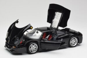 Ferrari F50 Sort Hot Wheels 1:18 23910 Metal — billede 2 af 8