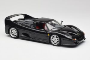 Ferrari F50 Sort Hot Wheels 1:18 23910 Metal — billede 6 af 8