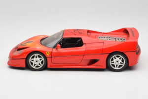 Ferrari F50 Braccio & Gotz M. Schumacher Signatur Udgave Bburago 1:18 MS Metal — billede 4 af 8