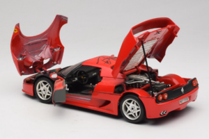 Ferrari F50 Braccio & Gotz M. Schumacher Signatur Udgave Bburago 1:18 MS Metal — billede 5 af 8