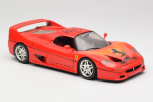 Ferrari F50 Braccio & Gotz M. Schumacher Signatur Udgave Bburago 1:18 MS Metal — billede 6 af 8