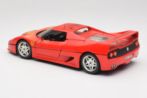 Ferrari F50 Braccio & Gotz M. Schumacher Signatur Udgave Bburago 1:18 MS Metal — billede 7 af 8